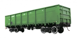 Half-Vagon Model 12-132-02 for Bulk Cargo Transport