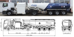 Airport Fuel Trucks - TZA (Non-Road Use) Up to 27000L Capacity