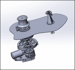 Electric Anchor Winch with Drive ЯШ - М2