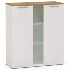 Glass Front 2-Door KD6 Commode from "ALTEA" Furniture Set