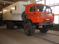 Cargo Van Model 574230 on KAMAZ-43118-50 Chassis