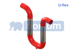 U-FLEX Series UWE - Flexible Seismic Joint with Stainless Steel Braiding, DN 25mm to 100mm
