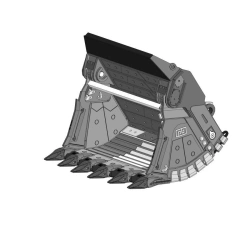 6.5m³ Bucket with Bottom Discharge FS-065-T1-G-JHX1