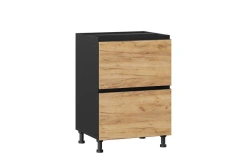 Luxury Kitchen Cabinet Front 600 with 2 Drawers Sherwood LD.281140.000
