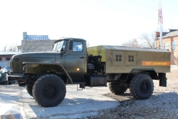 Unified Gas Charging Station UGZS.M-AR on Ural 43206-1151-71 Chassis