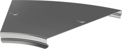 Smooth Turn Cover 45 Degrees Type G01 EA