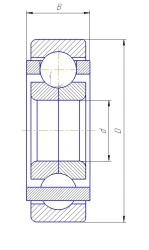 Bearing A 1176724B3T2-ETU 100/9 - Rolling Element Support