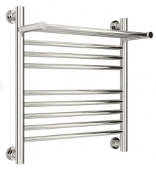 Water Towel Warmer "BOHEMA 1P+" 500x500, Uncoated, Model 00-0223-5050DR