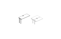 Workstation Section Desktop Furniture Set Series "A4