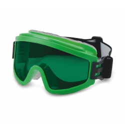 Closed Protective Goggles with Green Panorama StrongGlass™ Lens, Model 24127