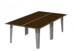 Outdoor Table Tennis Table for Kids - Romana 203. 13. 02-02