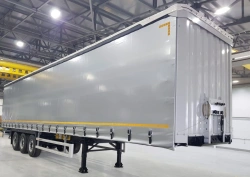 CTTM CARGOLINE Semi-Trailer 932200 with Curtain Mechanism and Rear Doors