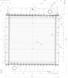 Water Radiator for Internal Combustion Engine 162.1301.100