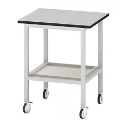 Mobile Metal Table for Laboratory Equipment