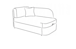 Children's and Teen Sofa with Wooden Frame