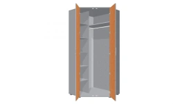 Corner Two-Door Wardrobe SHGU-2