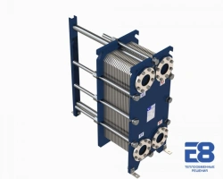 E8-X-100 Plate Heat Exchanger - Durable and Efficient