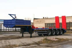 Sliding Platform Semi-Trailer SAV 93184E1...E7 with Removable Sides