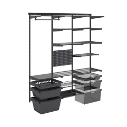 Tor Wardrobe System - Metal, Wood, and Plastic Storage Set