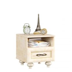 Alexandria LD.510040.000 Nightstand with Leather Finish