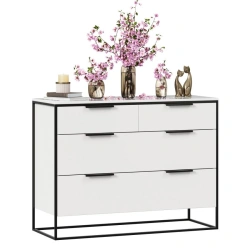 Nord LD.677010.000 1190 Chest of Drawers (White/StatUARIO)