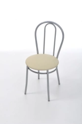 Tulip Chair CH - Stylish Metal and Seat Design