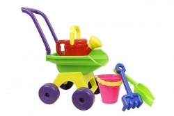 Summer Gardening Set N6 - Includes Wheelbarrow, Bucket, and Tools