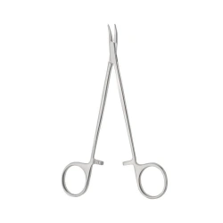 Curved Hemostatic Vessel Clamp, Model TZ-01-281-16.5, 165 mm