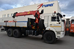 Special Truck with Crane Manipulator KAMAZ 43118-37 Model 5849GF Modification 58