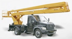Hydraulic Lift Model VS-22.02 on GAZ-C41R13, GAZ-C41R16, GAZ-C41R33, GAZ-C41R36 Chassis