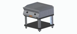 Electric Griddle Cooking Surface PJE90-P (Stand Mounted, 1/2 Smooth, 1/2 Ribbed)