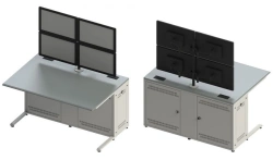 Custom Modular Technological Office Tables ARS IW REC