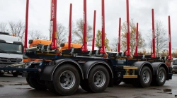 V-TRAILER 306 Four-Axle Sliding Log Trailer (Model VTR4, Modification VTR4S)