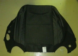 Skoda Karoq 57R 881 405 N/NN CCC left front seat cushion upholstery, where N or NN is a design feature of the part and CCC