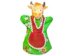 Fun Hand Puppet "Cow" for Expressive Play