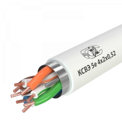 Structured Cable KSV-5e 4x2x0.52 for Internal Installation