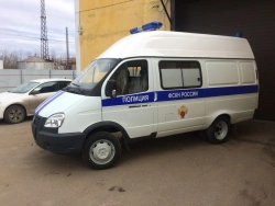Operational Transport Vehicle for Escorting Detainees on GAZ-27057 Chassis Model 32591G