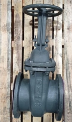 Steel Wedge Gate Valve with Rising Stem and Handwheel PN 1.6 MPa DN 200