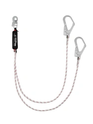 Double Non-Regulating Rope Sling with Shock Absorber "aB22", Art. VNT aB22