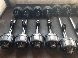 Trailer Axle 9930-242 - Dual Wheel Design
