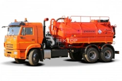 Oil and Gas Condensate Collection Tank AKN/AKNS 4680A3-30 on KAMAZ 65115 Chassis