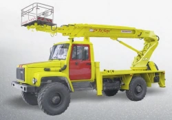 APT-14 Hydraulic Aerial Work Platform on GAZ-C41A23 Chassis