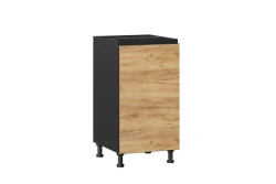 Kitchen Cabinet Front Facade 450 (Golden Oak/Black) - Sherwood LD.281620.000