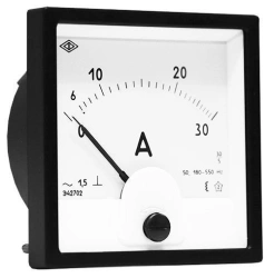 Panel Meter for Measuring AC Current and Voltage Electromagnetic System E42702