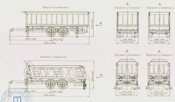 Dump Trailer with Side or Rear Discharge 83431D