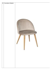 Comfortable Olivia Chair with Soft Seat and Backrest