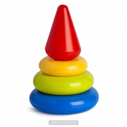Colorful Stacking Pyramid Toy for Kids