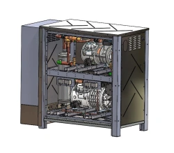 Central Refrigeration Unit ST2Ц-N751CS(pch)+N1601CS-D.Ш3-CГ22