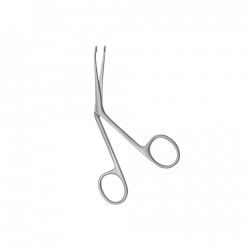 Curved Ear Tampon Forceps No. 2, 143 mm - TSH-04-043-14