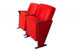 Theater Seat with Metal Frame and Upholstered Foam Cushioning Solo New